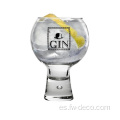 Conjunto de lentes de ginebra de globo redondo transparente de 540 ml